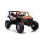 Duży Buggy dla dzieci UTV X3 Off-Road 2-osobowy 4 x 200W Pomarańczowy BBH-028.POM